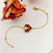 Van Cleef Arpel Latest New Gold Ladybug Bracelet - 5