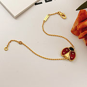Van Cleef Arpel Latest New Gold Ladybug Bracelet - 4