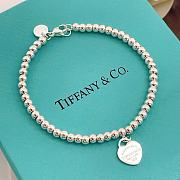 Tiffany's Latest Red Heart Silver Bracelet - 4