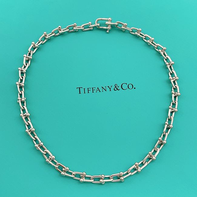 Tiffany's Latest U-Shaped Silver Necklace - 1