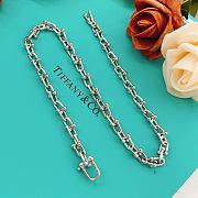 Tiffany's Latest U-Shaped Silver Necklace - 5