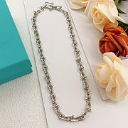 Tiffany's Latest U-Shaped Silver Necklace - 2