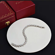 Cartier Diamond Bracelet High-End Custom Version - 6