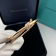Tiffany & Co. rose gold knot double-loop bracelet - 5