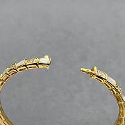 Bulgari snake bone bracelet gold - 2