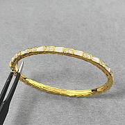 Bulgari snake bone bracelet gold - 4