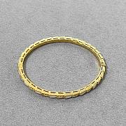 Bulgari snake bone bracelet gold - 6