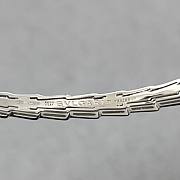 Bulgari snake bone bracelet silver - 5