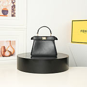 Fendi Peekaboo I see u black handbag 20cm - 4