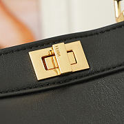 Fendi Peekaboo I see u black handbag 20cm - 2