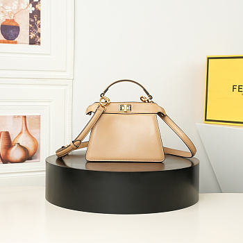 Fendi Peekaboo I see u Honey Beige handbag 20cm
