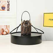 Fendi Mon Tresor bucket bag – full leather in FF 10x12x18cm - 1
