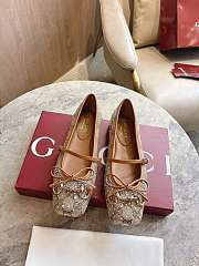 Women's GG crystal Gucci Horsebit ballet flat  - 4