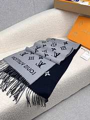 Louis Vuitton scarf classic Monogram pattern 186 x 34 cm - 6