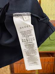 Gucci Short-sleeved polo shirt Dark navy - 4