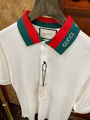 Gucci Short-sleeved polo shirt white - 2