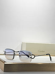 Cartier diamond-cut sunglasses - 4