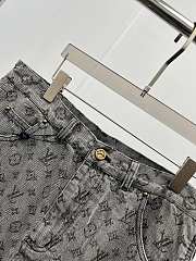 LV brand new all-over print jeans - 3