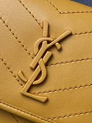 Saint Laurent Medium Plain Lambskin Bag 28x20x9cm - 6