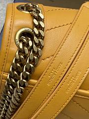 Saint Laurent Medium Plain Lambskin Bag 28x20x9cm - 5