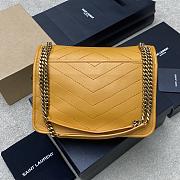 Saint Laurent Medium Plain Lambskin Bag 28x20x9cm - 4