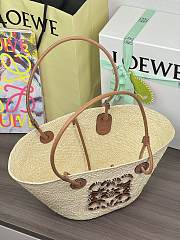 Loewe Paula Ibiza Basket Tote 34x13x16.5cm - 6