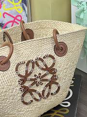 Loewe Paula Ibiza Basket Tote 34x13x16.5cm - 4