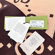 Gucci scarf Milk Tea Brown 35*190cm - 5