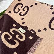 Gucci scarf Milk Tea Brown 35*190cm - 2