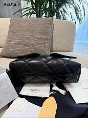 New Releases 2026 Chanel 19 black lambskin handbag 35 cm - 6