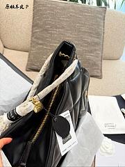 New Releases 2026 Chanel 19 black lambskin handbag 35 cm - 4