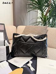 New Releases 2026 Chanel 19 black lambskin handbag 35 cm - 2