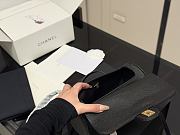 New Releases 2026 Chanel Preppy Coco Bowling Bag in black caviar leather 21x11cm - 6