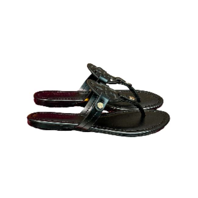 Tory Burch Miller Patent Sandal in Perfect Black - 1