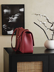 New Releases 2026 red Chanel shoulder bag 33x23x11cm - 4