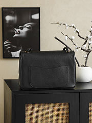Chanel 2026 Spring/Summer runway collection black shoulder bag 33x23x11cm - 6