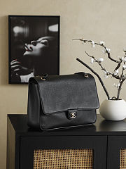 Chanel 2026 Spring/Summer runway collection black shoulder bag 33x23x11cm - 3