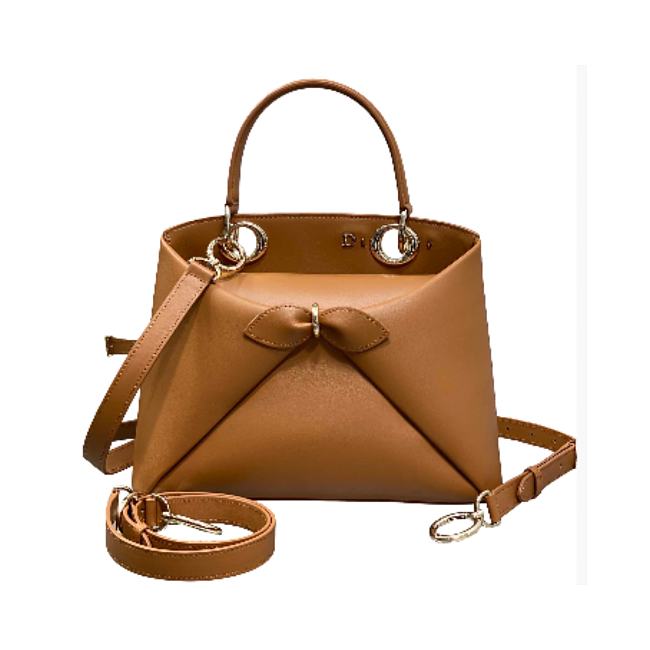 Dior 2026 Cigale Bag Shiny Supple camel brown 28x10x22cm  - 1