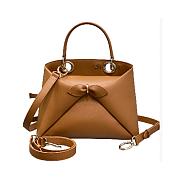 Dior 2026 Cigale Bag Shiny Supple camel brown 28x10x22cm  - 1