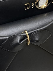 Dior 2026 Cigale Bag Shiny Supple Black 28x10x22cm - 6
