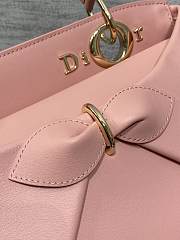 Dior 2026 Cigale Bag Shiny Supple Pink 28x10x22cm - 5