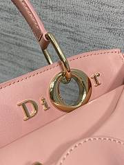 Dior 2026 Cigale Bag Shiny Supple Pink 28x10x22cm - 4