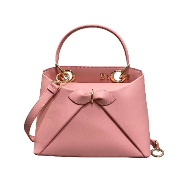 Dior 2026 Cigale Bag Shiny Supple Pink 28x10x22cm - 1