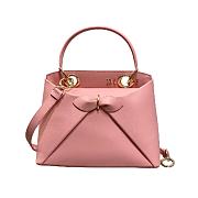 Dior 2026 Cigale Bag Shiny Supple Pink 28x10x22cm - 1
