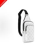 Louis Vuitton Shoulder Bag features a Monogram Eclipse 33×16×5.7cm - 2