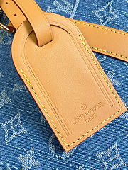 Louis Vuitton Dark Blue Denim Variable Chip Version 45 x 27 x 20 cm - 3