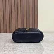 YSL Gaby Micro Vanity Bag In Lambsk in Black 12x8x4cm - 5