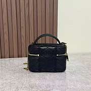YSL Gaby Micro Vanity Bag In Lambsk in Black 12x8x4cm - 4