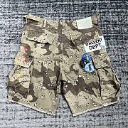 Gallery dept Camouflage Patchwork Distressed Shorts - 3