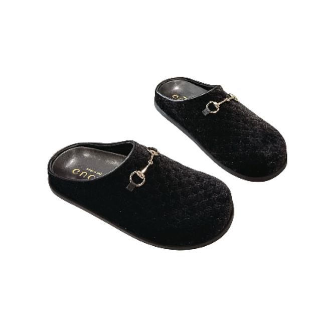 Gucci pattern mules Black - 1
